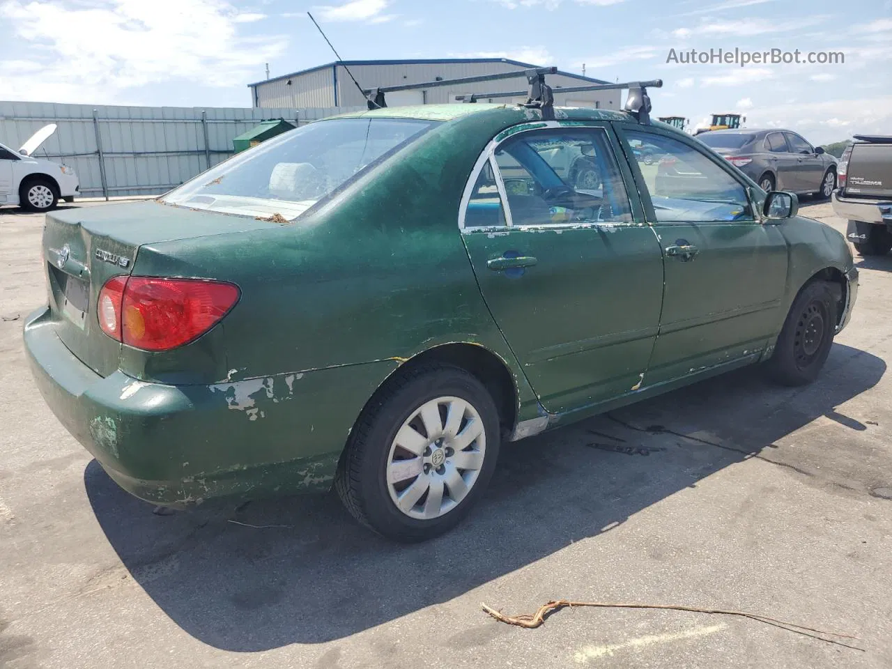 2004 Toyota Corolla Ce Silver vin: JTDBR32E042024592