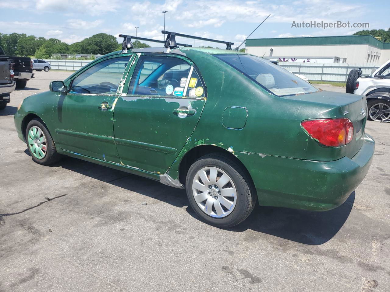 2004 Toyota Corolla Ce Silver vin: JTDBR32E042024592