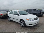 2004 Toyota Corolla Ce White vin: JTDBR32E042025872