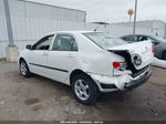 2004 Toyota Corolla Ce White vin: JTDBR32E042025872