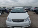 2004 Toyota Corolla Ce White vin: JTDBR32E042025872