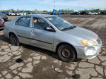 2004 Toyota Corolla Ce Silver vin: JTDBR32E042025967