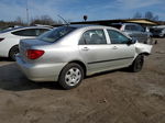 2004 Toyota Corolla Ce Silver vin: JTDBR32E042030537