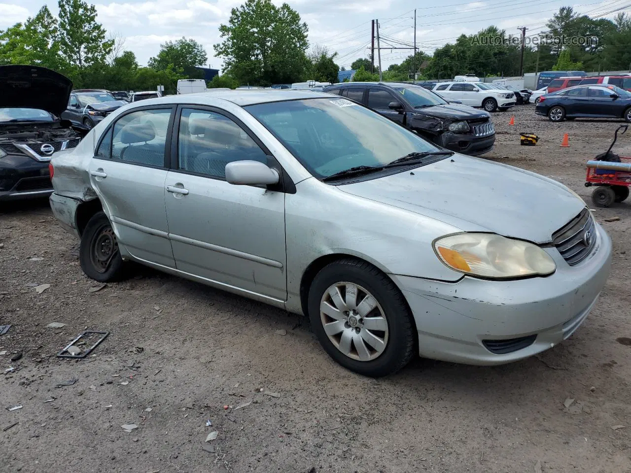 2004 Toyota Corolla Ce Серебряный vin: JTDBR32E042039920