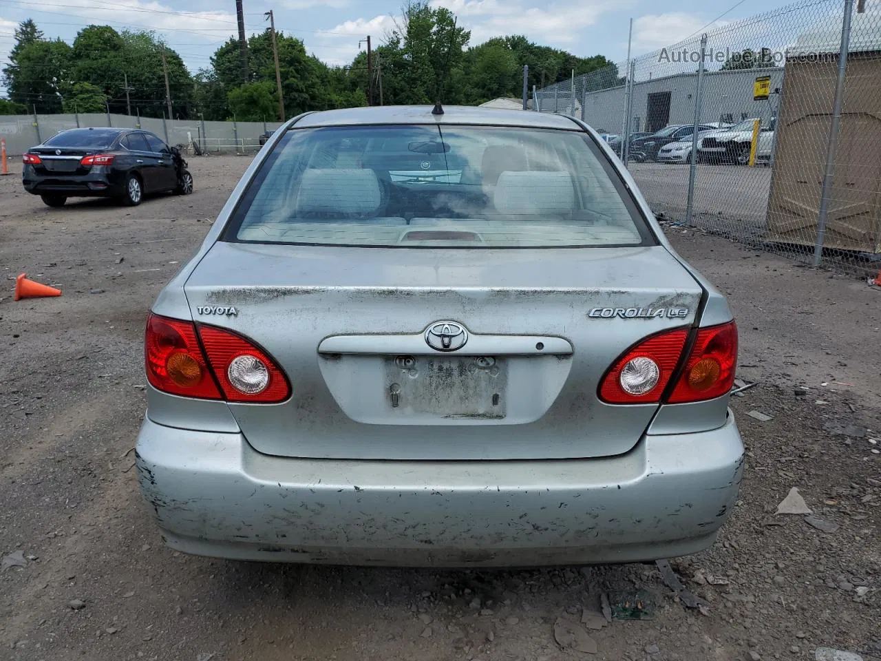 2004 Toyota Corolla Ce Серебряный vin: JTDBR32E042039920