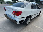 2004 Toyota Corolla Ce White vin: JTDBR32E042044163