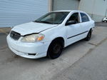 2004 Toyota Corolla Ce White vin: JTDBR32E042044163