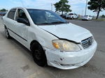 2004 Toyota Corolla Ce White vin: JTDBR32E042044163