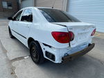 2004 Toyota Corolla Ce White vin: JTDBR32E042044163