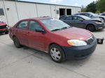 2005 Toyota Corolla Ce Бордовый vin: JTDBR32E052061532