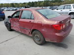 2005 Toyota Corolla Ce Бордовый vin: JTDBR32E052061532