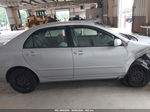 2005 Toyota Corolla Le Silver vin: JTDBR32E052067492