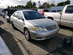 2003 Toyota Corolla Ce Silver vin: JTDBR32E130037457