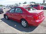 2003 Toyota Corolla Ce/le Красный vin: JTDBR32E132004009