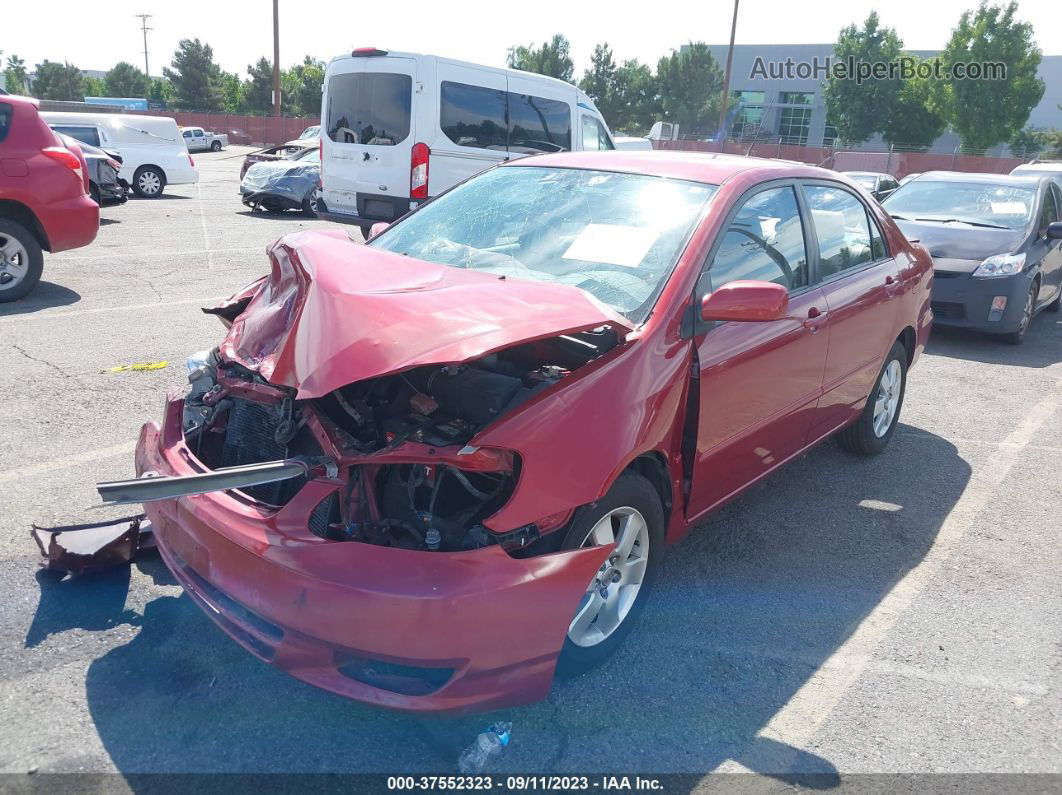 2003 Toyota Corolla Ce/le Красный vin: JTDBR32E132004009