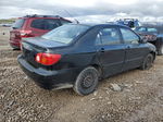 2004 Toyota Corolla Ce Black vin: JTDBR32E140051697