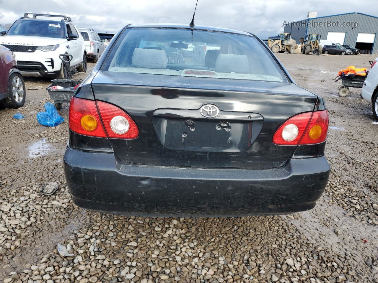 2004 Toyota Corolla Ce Black vin: JTDBR32E140051697