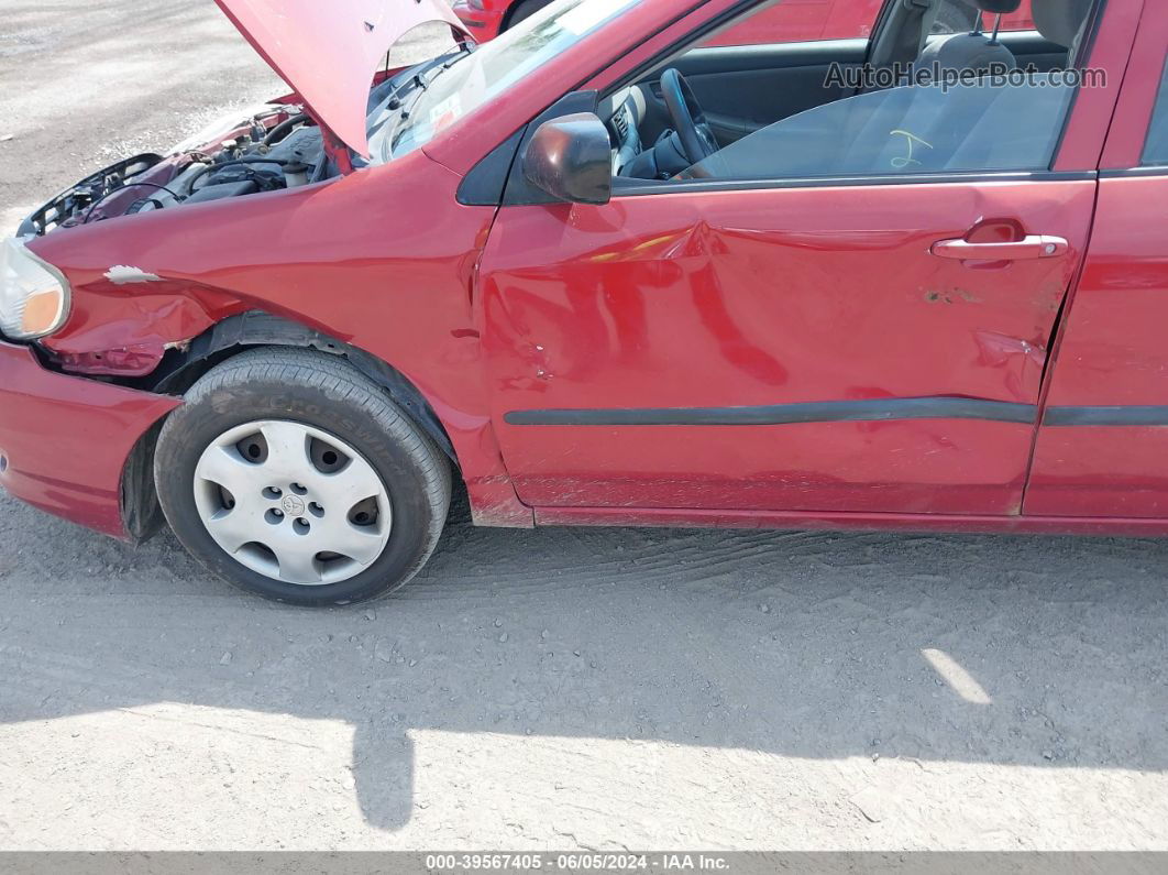 2004 Toyota Corolla Ce Orange vin: JTDBR32E142025623