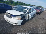 2004 Toyota Corolla Ce White vin: JTDBR32E142043572