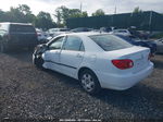 2004 Toyota Corolla Ce White vin: JTDBR32E142043572