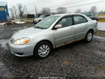 2004 Toyota Corolla Le Silver vin: JTDBR32E142048626