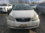 2005 Toyota Corolla Ce White vin: JTDBR32E152058123