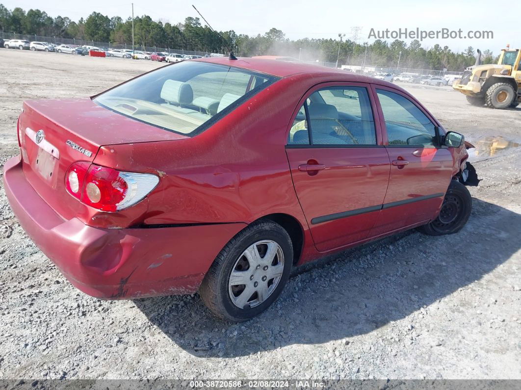 2005 Toyota Corolla Ce Фиолетовый vin: JTDBR32E152060261