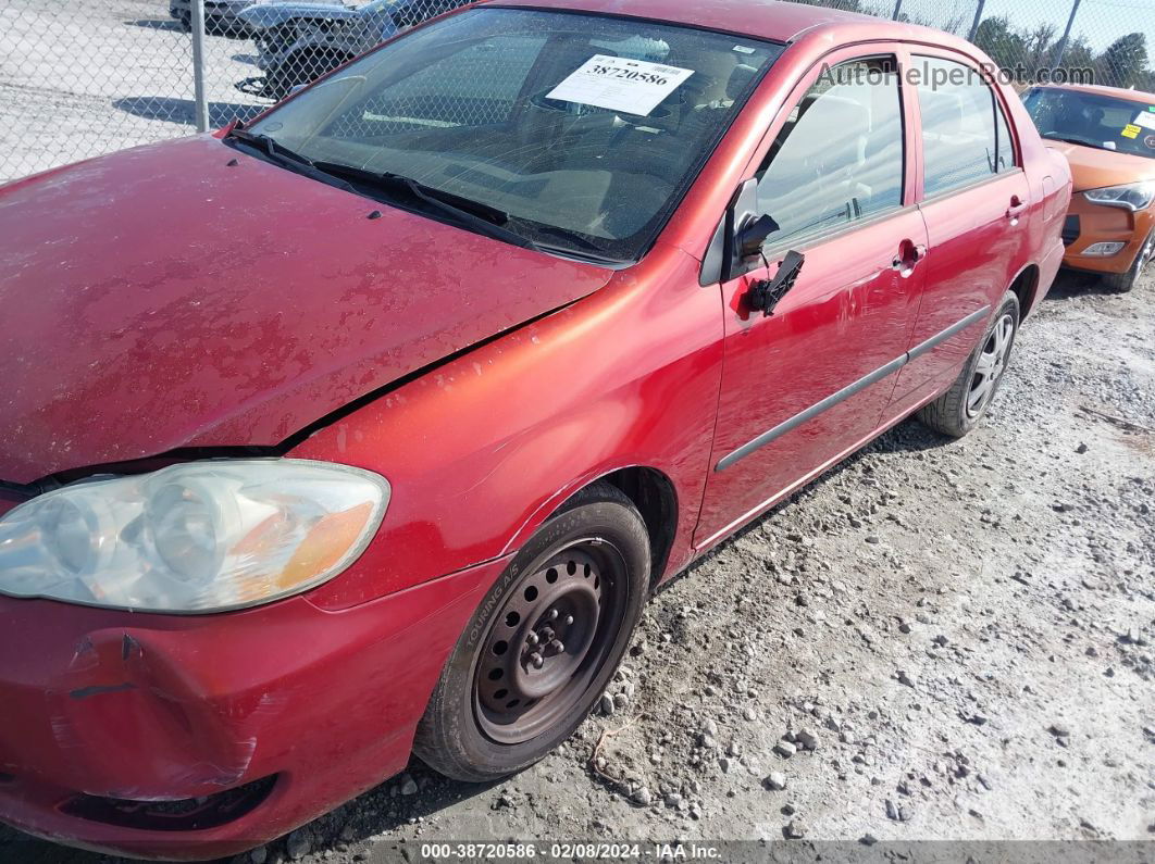 2005 Toyota Corolla Ce Фиолетовый vin: JTDBR32E152060261