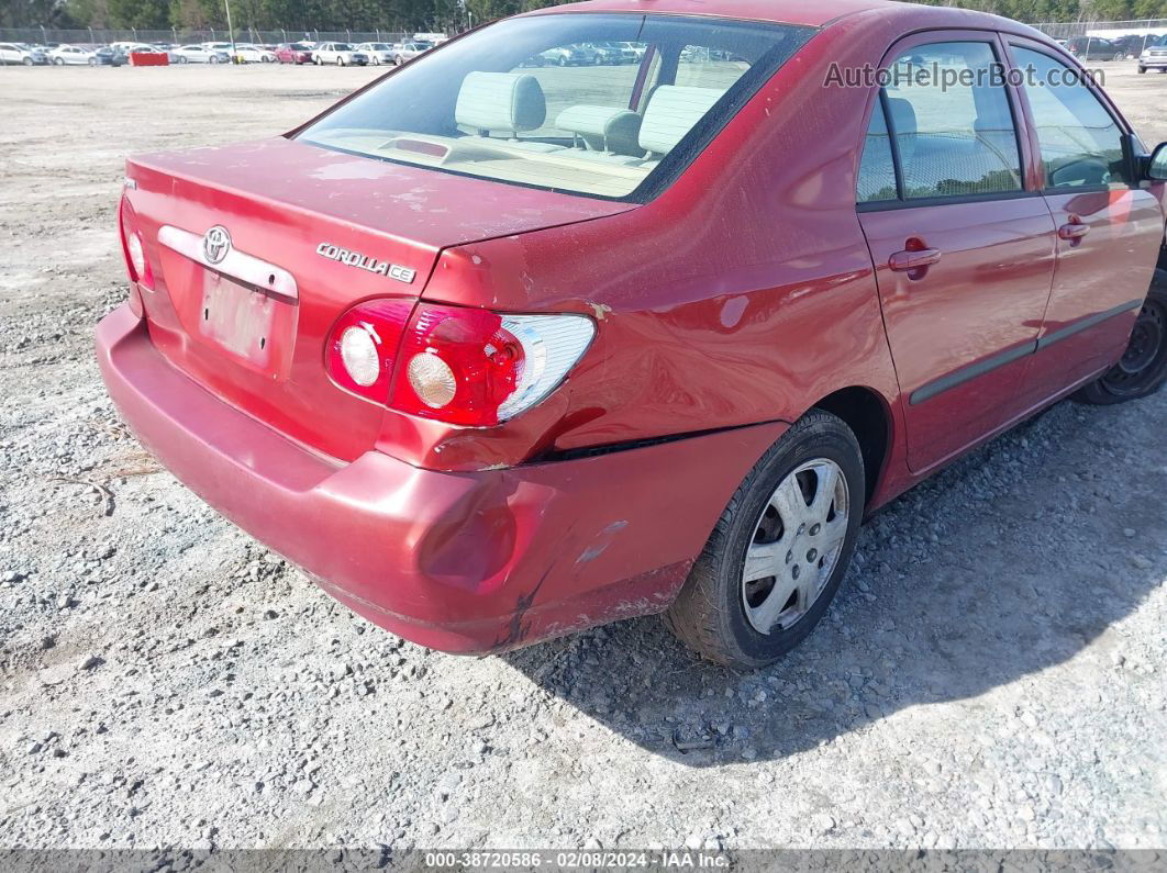 2005 Toyota Corolla Ce Фиолетовый vin: JTDBR32E152060261