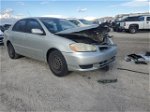 2003 Toyota Corolla Ce Silver vin: JTDBR32E230008503