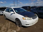 2003 Toyota Corolla Ce White vin: JTDBR32E230026211