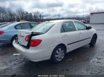 2003 Toyota Corolla Ce White vin: JTDBR32E230035359