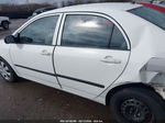 2003 Toyota Corolla Ce White vin: JTDBR32E230035359