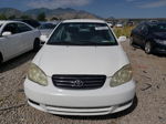 2003 Toyota Corolla Ce White vin: JTDBR32E230037144