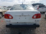 2003 Toyota Corolla Ce White vin: JTDBR32E230037144