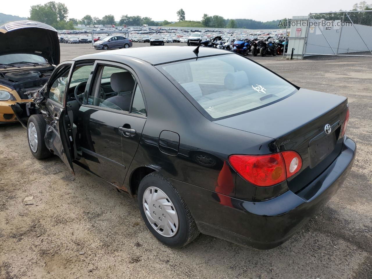 2003 Toyota Corolla Ce Black vin: JTDBR32E230042005