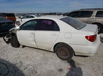 2003 Toyota Corolla Ce White vin: JTDBR32E232003807