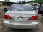 2004 Toyota Corolla Ce Silver vin: JTDBR32E242035223