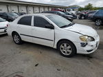 2004 Toyota Corolla Ce White vin: JTDBR32E242037862