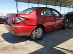 2004 Toyota Corolla Ce Бордовый vin: JTDBR32E242047047