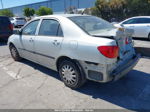 2003 Toyota Corolla Ce/le Silver vin: JTDBR32E330024239