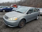 2003 Toyota Corolla Ce Gray vin: JTDBR32E330033717