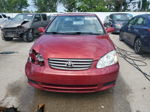 2003 Toyota Corolla Ce Red vin: JTDBR32E330044118