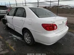 2004 Toyota Corolla Le White vin: JTDBR32E340051670