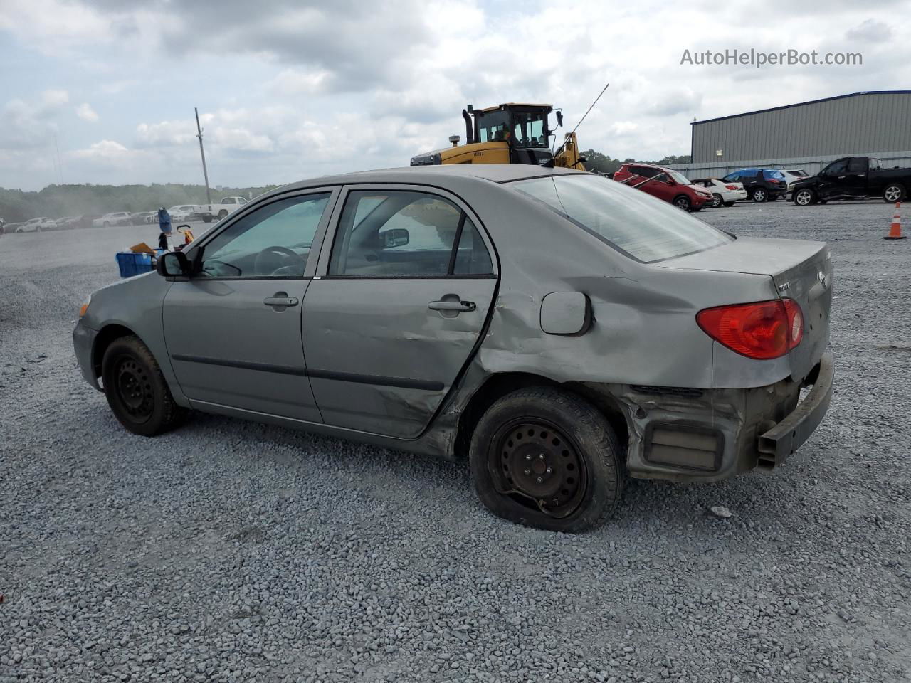 2004 Toyota Corolla Ce Серый vin: JTDBR32E342039958