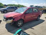 2005 Toyota Corolla Ce Red vin: JTDBR32E350054702