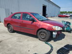 2005 Toyota Corolla Ce Red vin: JTDBR32E350054702