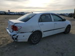 2005 Toyota Corolla Ce White vin: JTDBR32E350055932