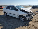 2005 Toyota Corolla Ce White vin: JTDBR32E352065784