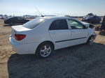 2005 Toyota Corolla Ce White vin: JTDBR32E352065784